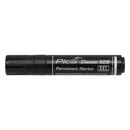 Pica Permanentmarker 4-12mm, Wedge Tip, black