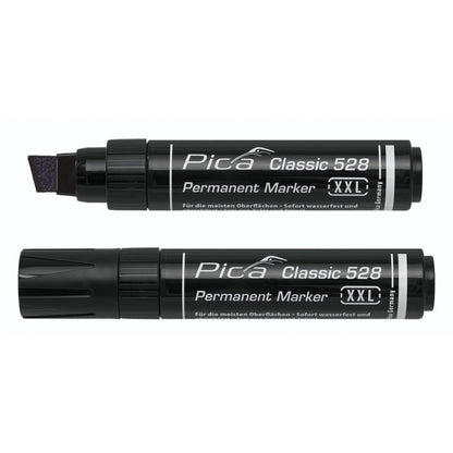 Pica Permanentmarker 4-12mm, Wedge Tip, black