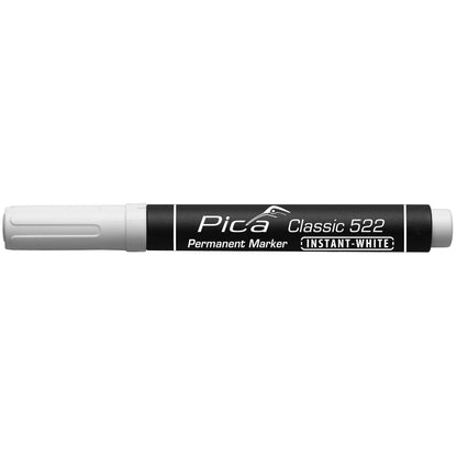 Pica Permanent Marker INSTANT white, Bullet Tip,  1-4mm Retail