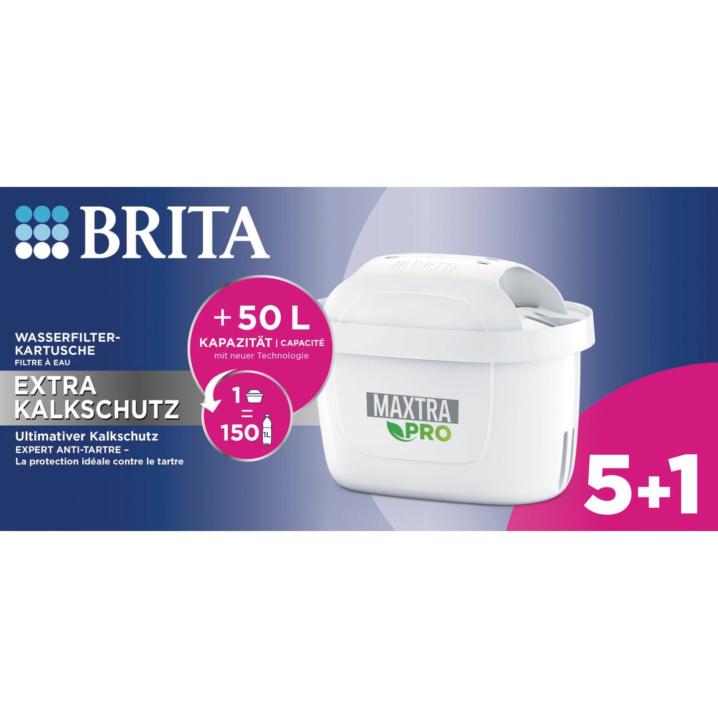 Brita MAXTRA PRO Extra Lime Protection 5+1