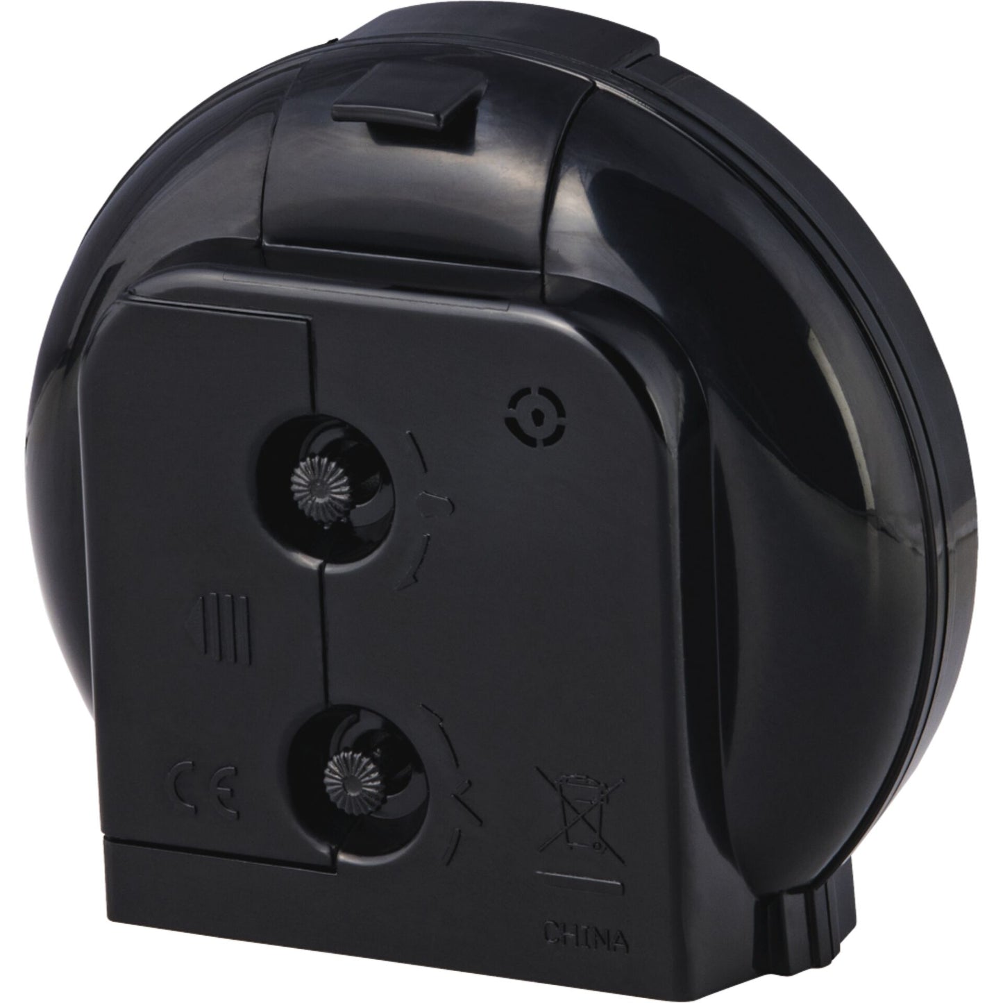 Hama Alarm Clock Classic silent black/white 186335