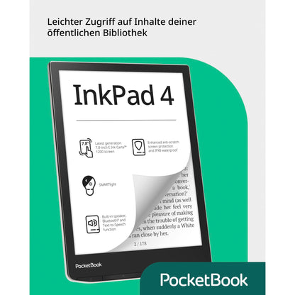 Pocketbook InkPad 4 Stardust Silver
