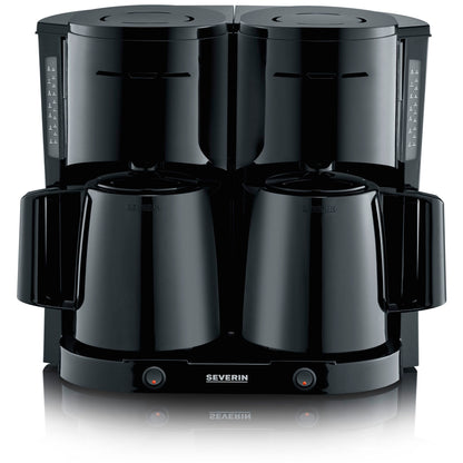 Severin KA 9315 black Duo-Filterkaffeemaschine