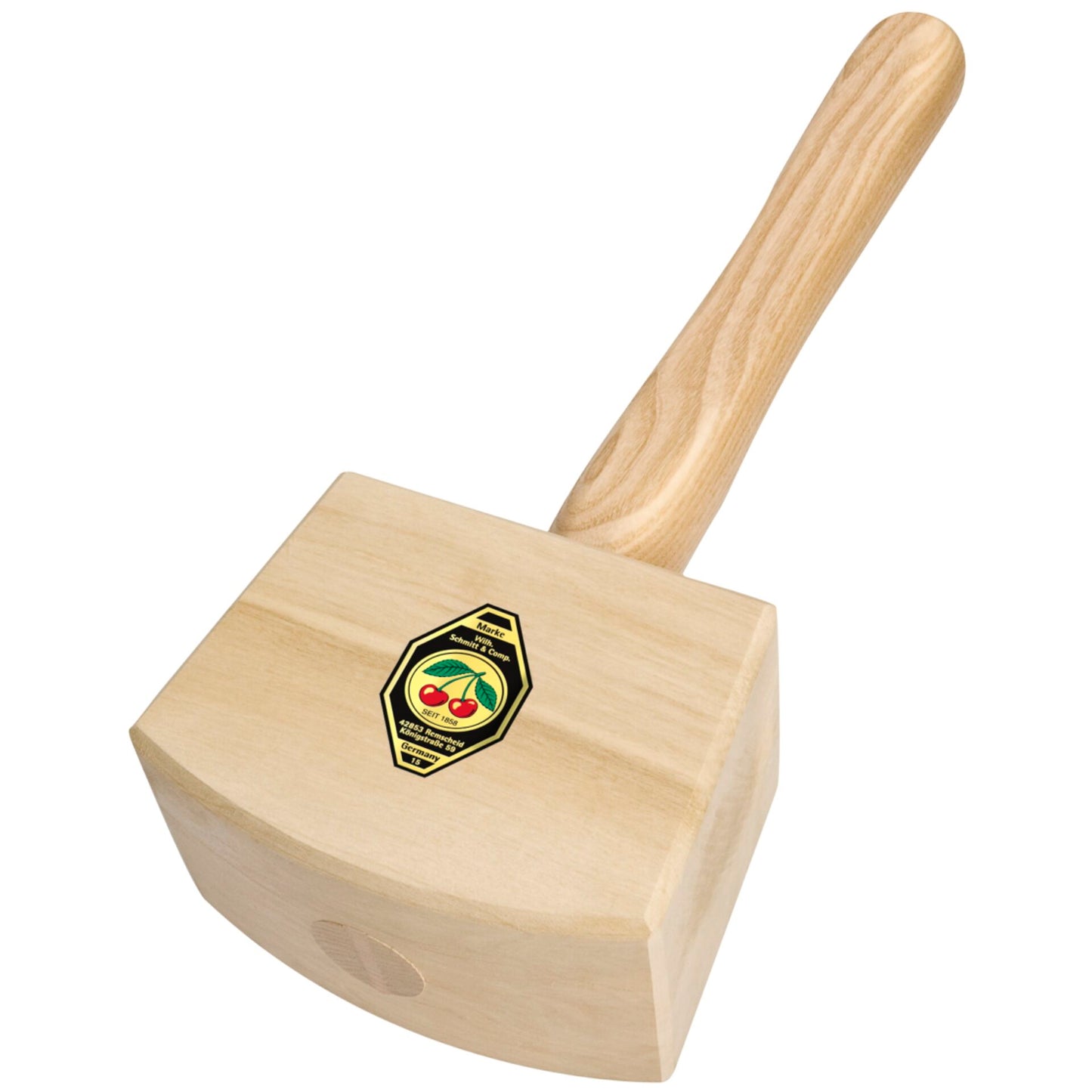 Kirschen Carpenter's Mallet hornbeam head, ash handle 105mm