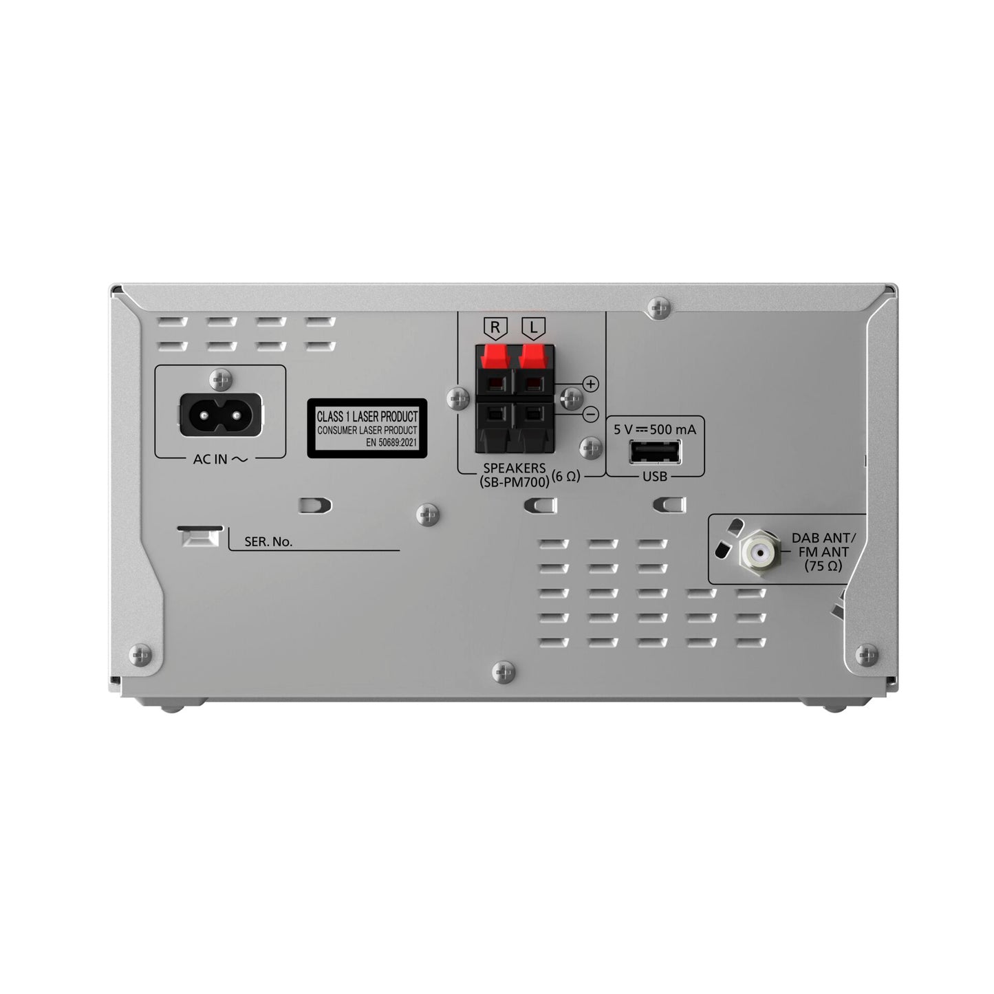 Panasonic SC-PM704EG-S silver
