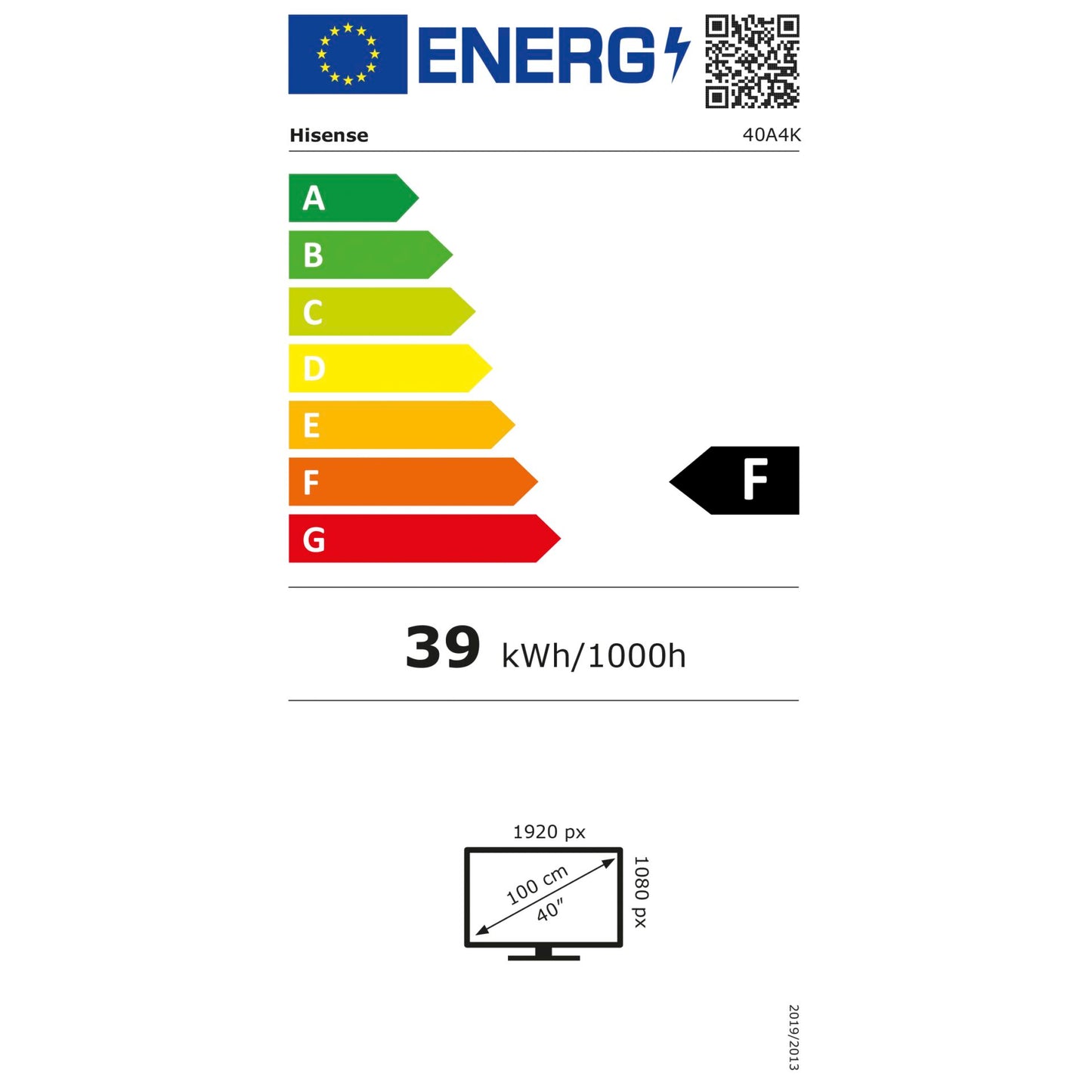 Hisense 40A4K