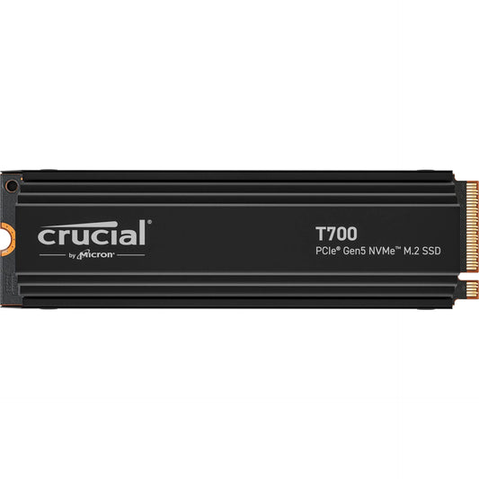 Crucial T700 with heatsink   1TB PCIe Gen5 NVMe M.2 SSD