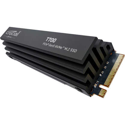 Crucial T700 with heatsink   1TB PCIe Gen5 NVMe M.2 SSD