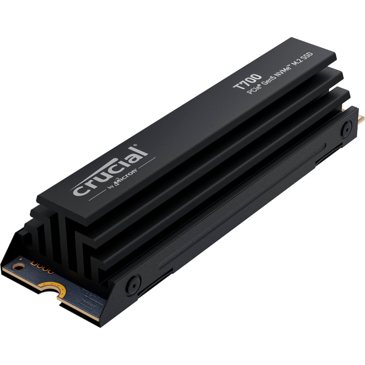 Crucial T700 with heatsink   2TB PCIe Gen5 NVMe M.2 SSD