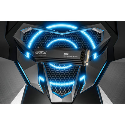 Crucial T700 with heatsink   2TB PCIe Gen5 NVMe M.2 SSD