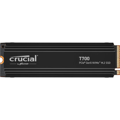 Crucial T700 with heatsink   4TB PCIe Gen5 NVMe M.2 SSD