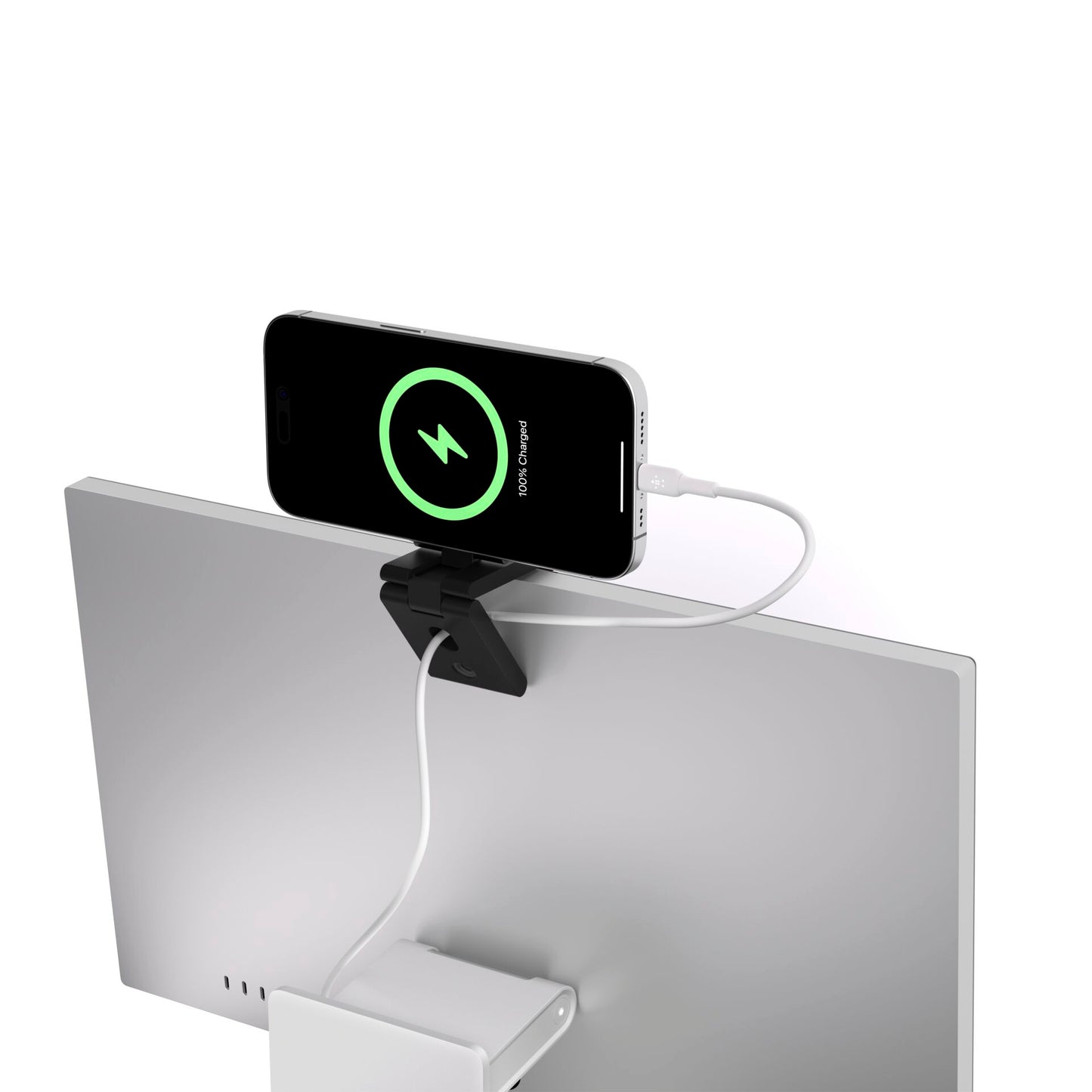 Belkin iPhone Holder w. MagSafe Mac-Desk./Monitors    MMA007BTGY