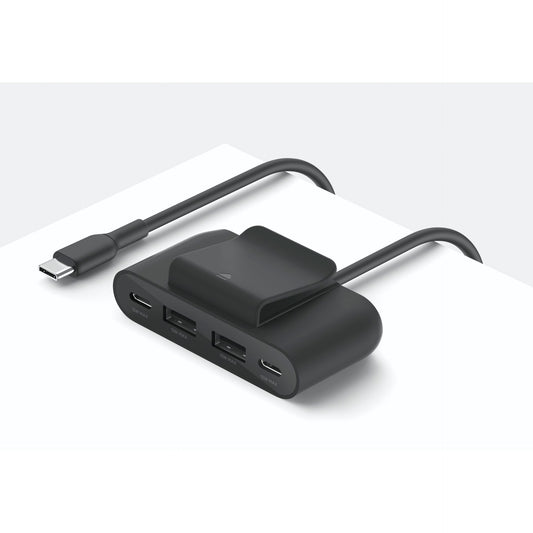 Belkin BOOST Charge 4-Port Split 2xUSB-C/2xUSB-A bl BUZ001bt2MBKB