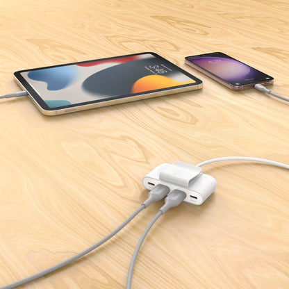 Belkin BOOST Charge 4-Port Split 2xUSB-C/2xUSB-A w BUZ001bt2MWHB7