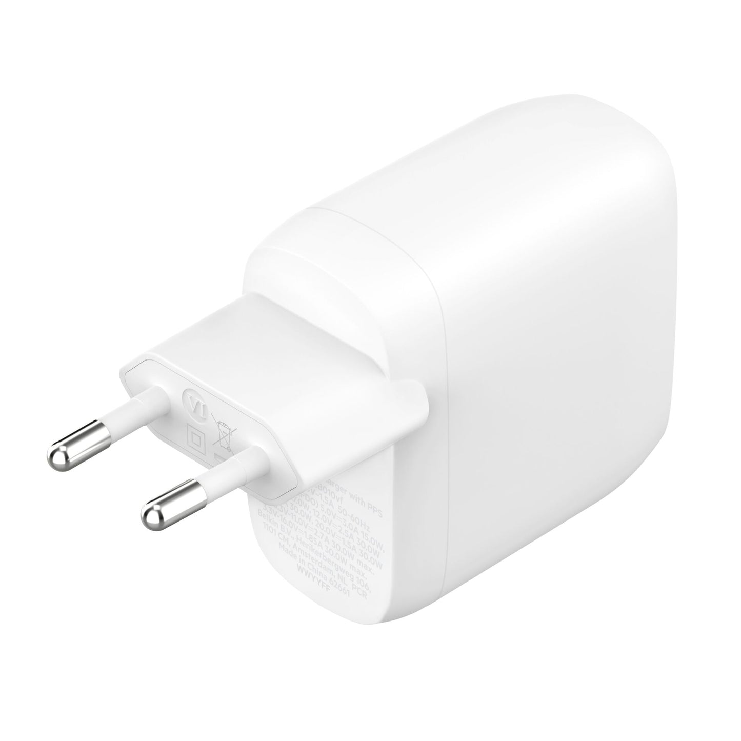 Belkin BOOST Charge 60W USB-C W Dual, Power Del. wh. WCB010vfWH