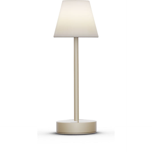 New Garden Lola Slim 30 Battery Table Lamp Brass