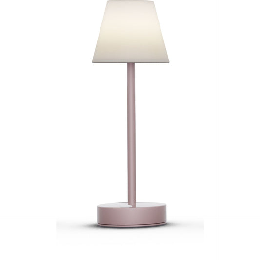 New Garden Lola Slim 30 Battery Table Lamp Rose Gold