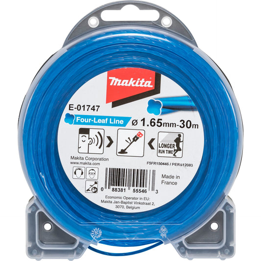 Makita E-01747    Mowing String Four Leaf 1,65mmx30m