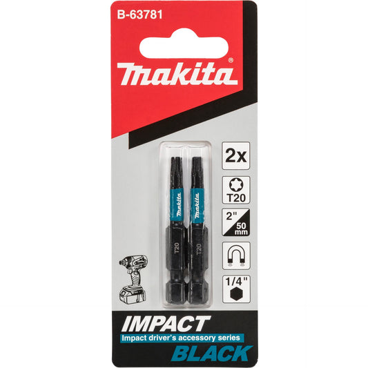 Makita B-63781 Bit T20x50mm 2pcs.