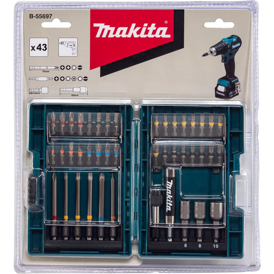 Makita B-55697 Bit Set 43pcs