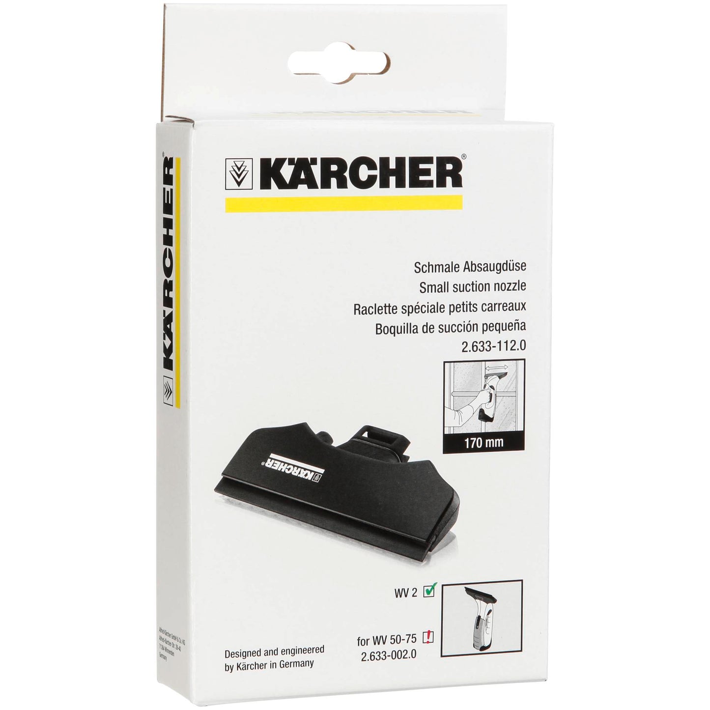 Kärcher Suction Nozzle, narrow for WV 2/5 Plus