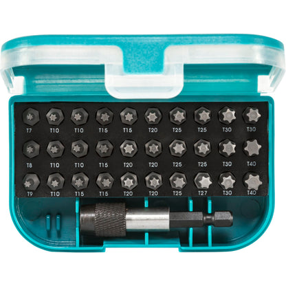 Makita P-73352 T-Bit Set 31 pcs.