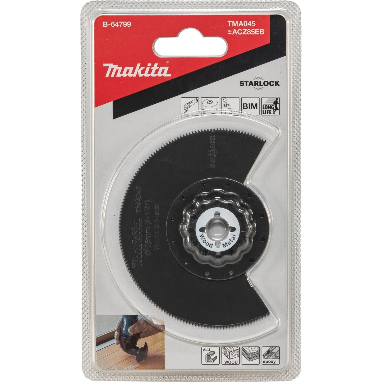 Makita B-64799 Segment Saw Blade 85mm TMA045