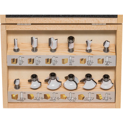 Makita D-53556 Cutter Set 8mm 12 pcs.