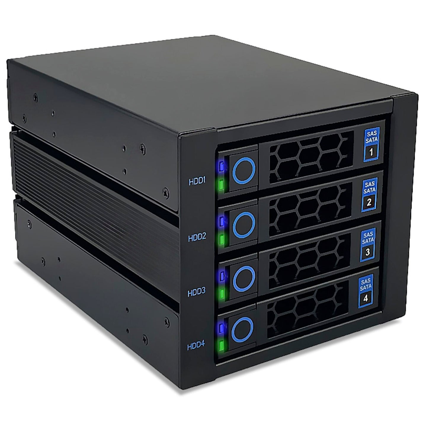 FANTEC WR-NVMeU.2-C3141  Back- plane f. 4x 3,5/2,5 NVMe/SSD/HDD