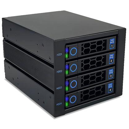 FANTEC WR-NVMeU.2-C3141  Back- plane f. 4x 3,5/2,5 NVMe/SSD/HDD