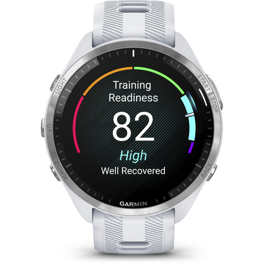 Garmin Forerunner 965 Whitestone/Powder Gray