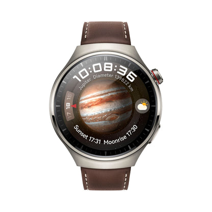 HUAWEI Watch 4 Pro Classic Dark Brown Leather