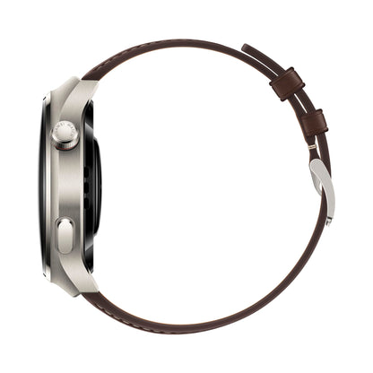 HUAWEI Watch 4 Pro Classic Dark Brown Leather