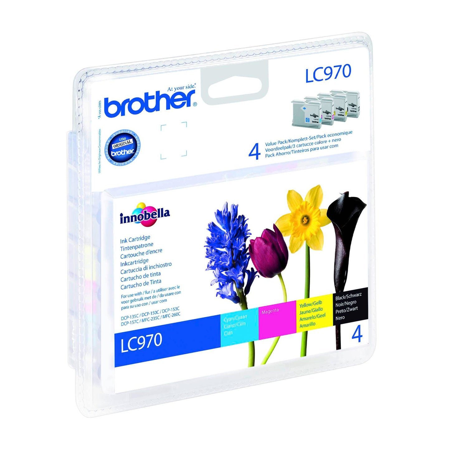 Brother LC-970 Value Pack BK/C/M/Y