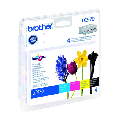 Brother LC-970 Value Pack BK/C/M/Y