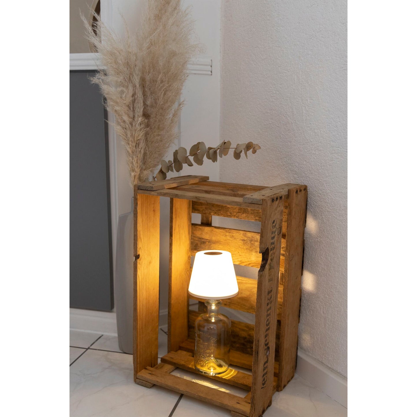 REV LED Bottle Light wireless Lamprusco warmwhite