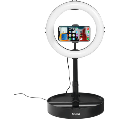Hama SpotLight FoldUp 102 II LED Ringlight for Smartphone