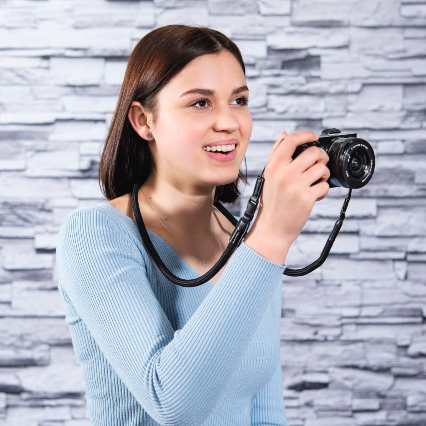 Hama Camera Strap  Braid 120 black