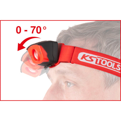 KS Tools perfectLight Headlamp 120 Lumen