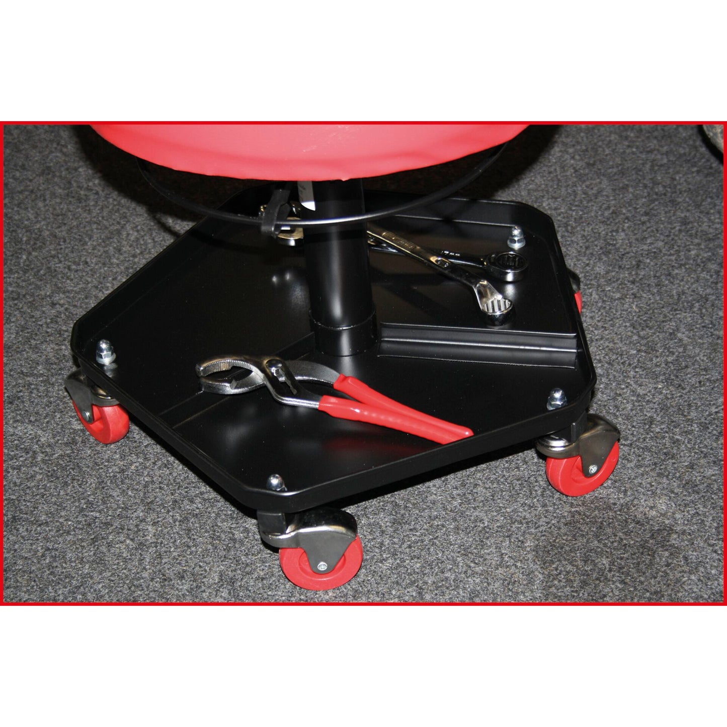KS Tools Workshop mobile stool / hight adjustable
