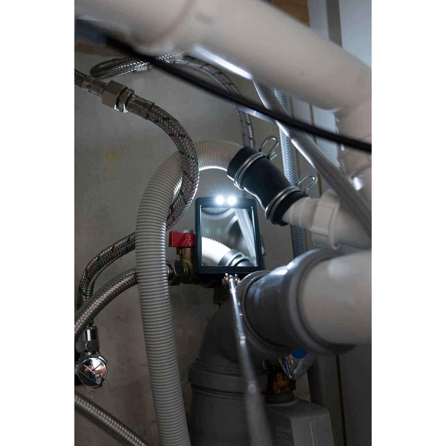 KS Tools flexible Inspection Mirror with Lighting