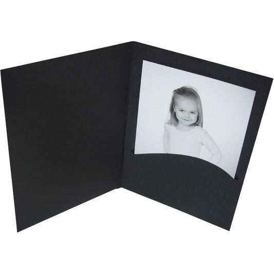 1x100 Daiber Portrait folders Profi-Line  13x18 black