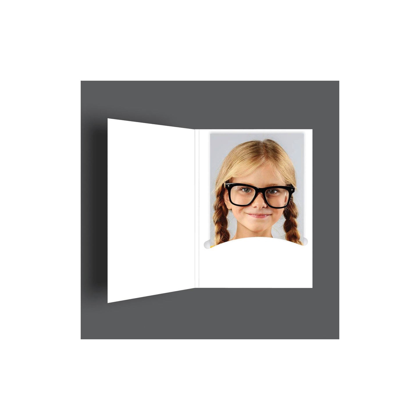 1x100 Daiber Folders white Profi-Line  up to 4,5x6 cm