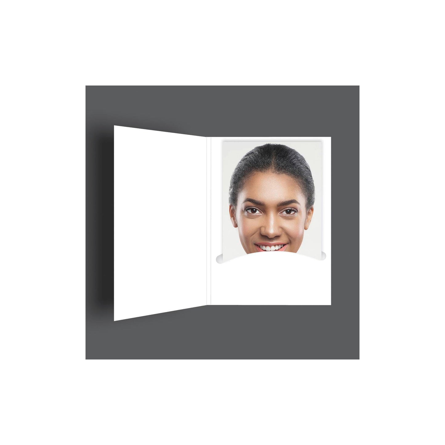 1x100 Daiber Folders white Profi-Line  up to 4,5x6 cm