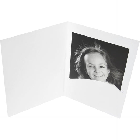 1x100 Daiber portrait folder Profi-Line  up to 9x13 cm white