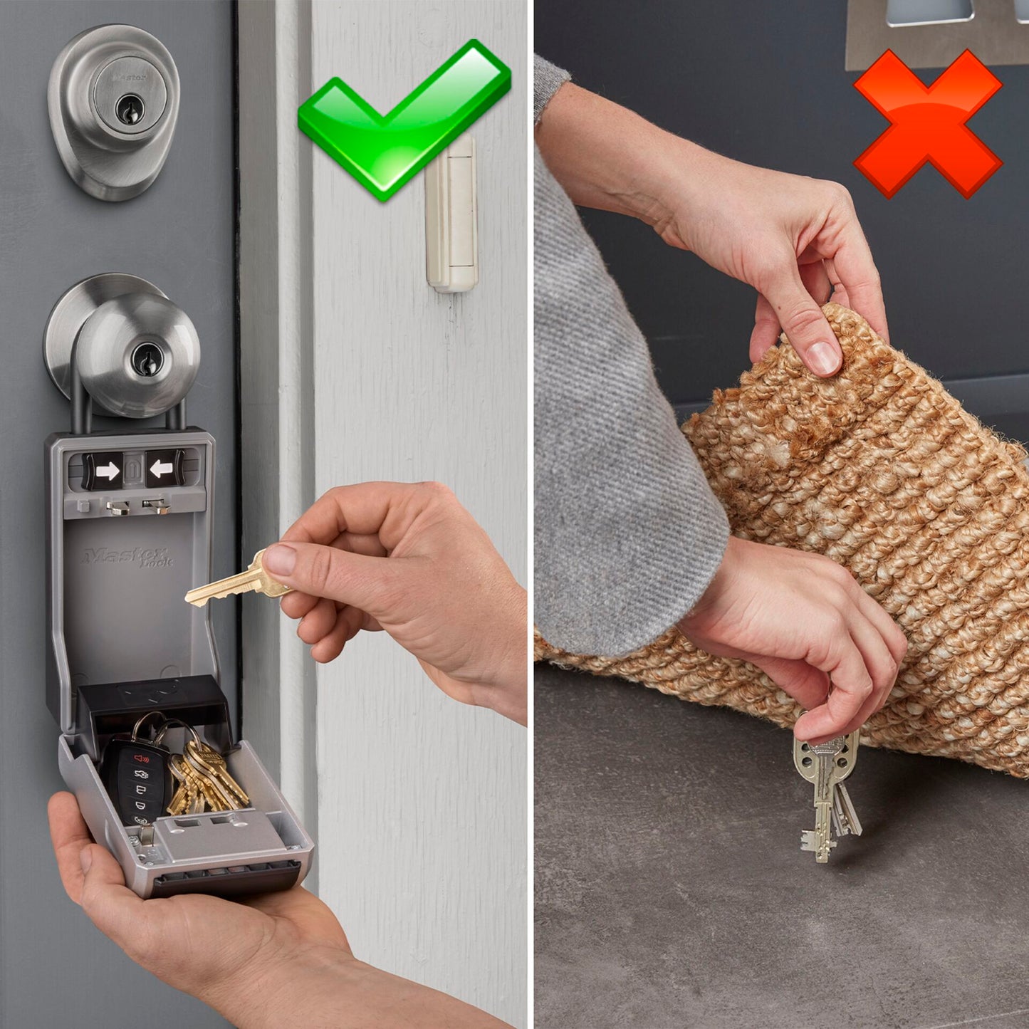 Master Lock Key Box with removable Bracket      5480EURD