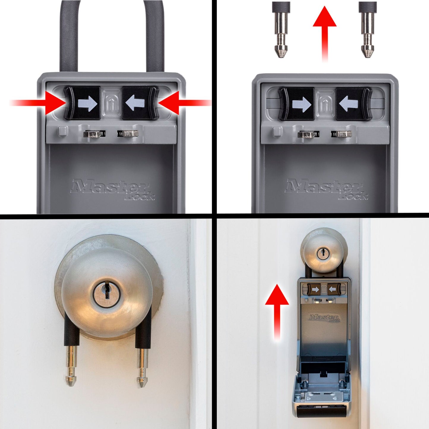 Master Lock Key Box with removable Bracket      5480EURD