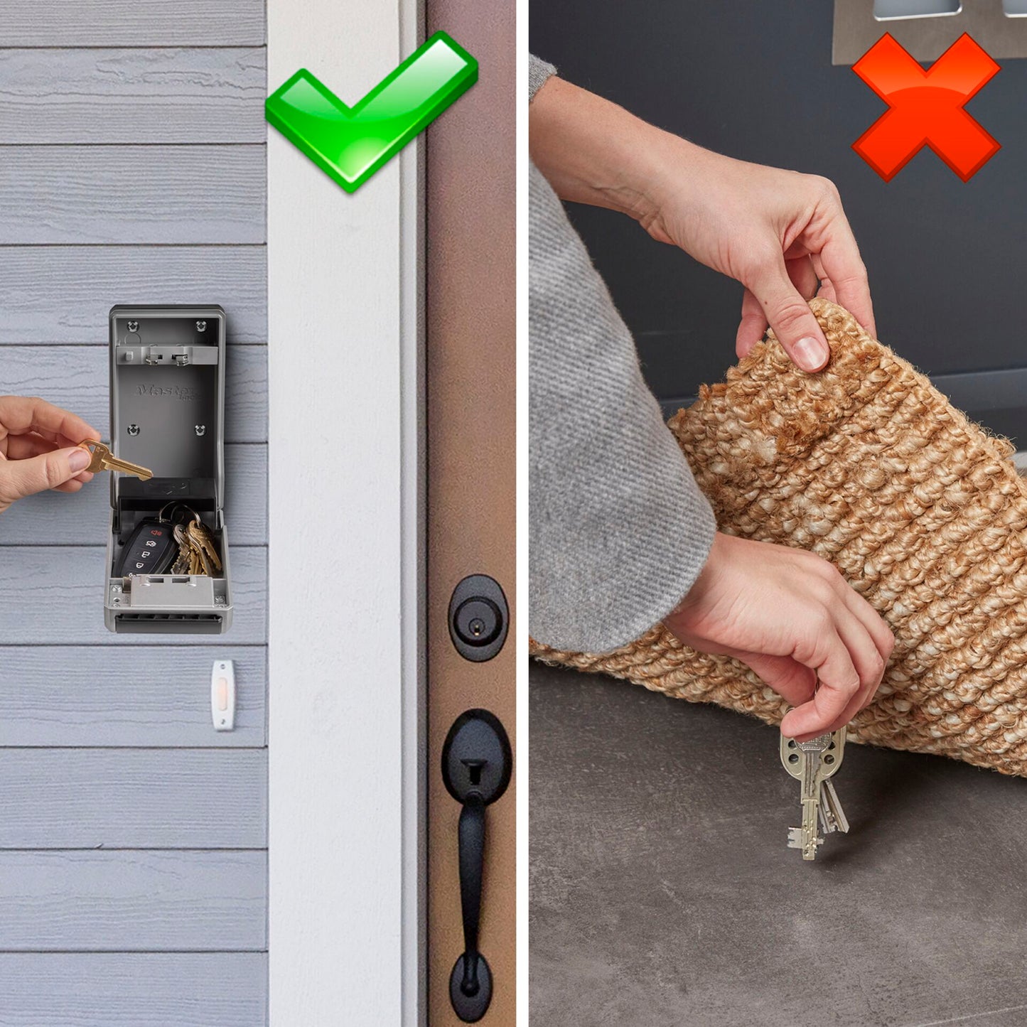 Master Lock Key Box with Wall Mount  5481EURD