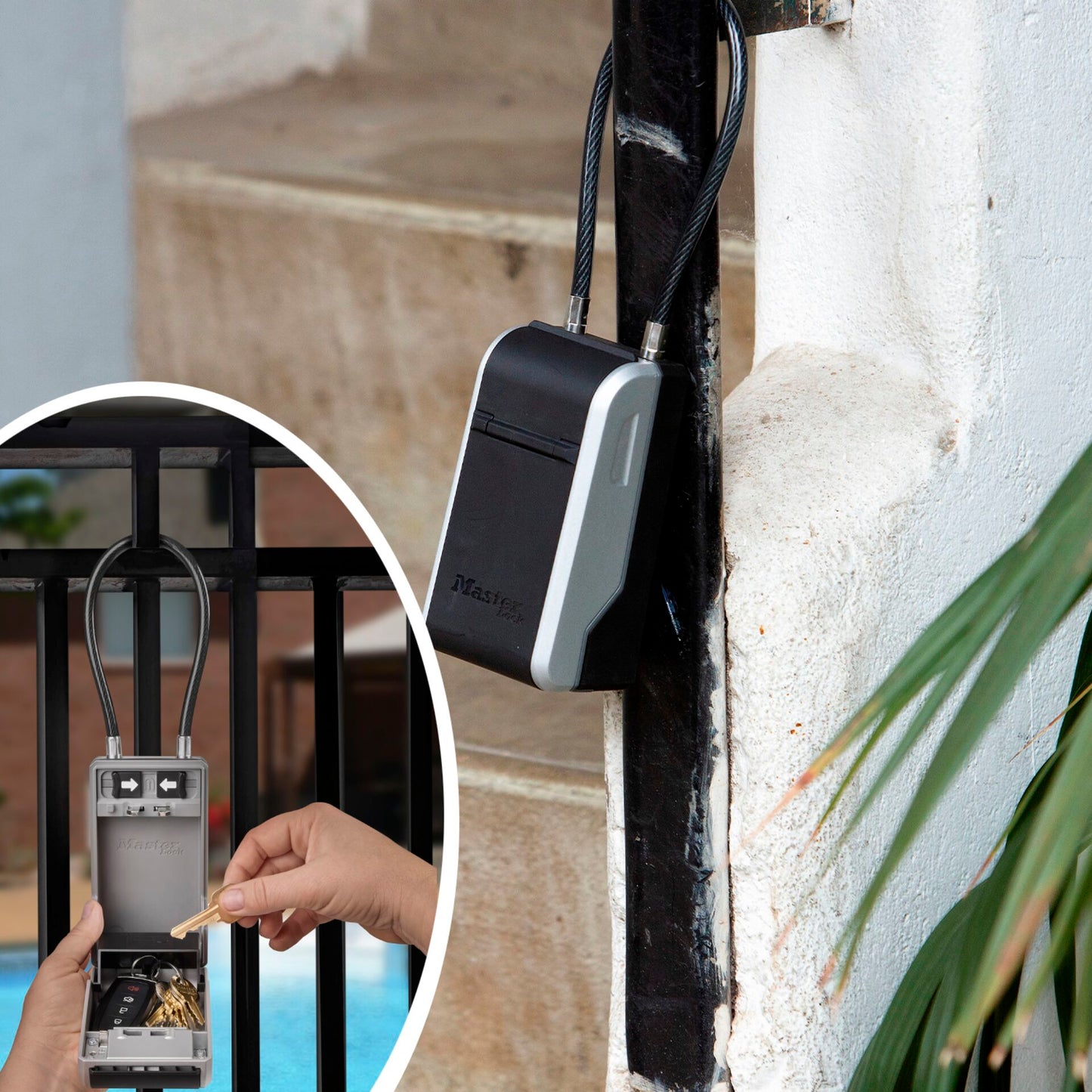 Master Lock Key Box with removable Bracket 5482EURD