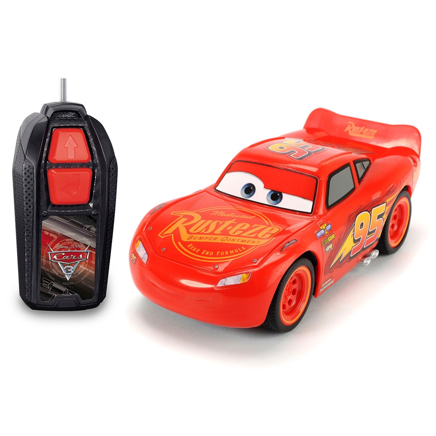Jada RC Cars 3 Lightning McQueen 27 MHz 1:32            203081000